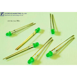 FuturePack FP1016 LED กลม 3mm. สีเขียว