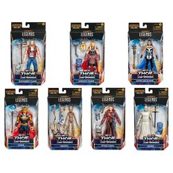 Hasbro Marvel Legends Series Thor : Love and Thunder Set of 7 (Korg BAF) 6-inch Scale Figure ฮาสโบร มาร์เวล เลเจนด์ ซีรี่ย์ส ธอร์ : เลิฟ แอนด์ ธันเดอร์ ครบเซ็ต7ตัว พร้อม BAF คอร์ก ลิขสิทธิ์แท้