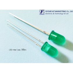 FuturePack FP1012 LED กลม 5mm. สีเขียว