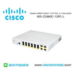 EOL WS-C2960C-12PC-L (Cisco Catalyst 2960C Switch 12 FE PoE, 2 x Dual Uplink,Lan Base) ** WS-C2960L-16PS-LL