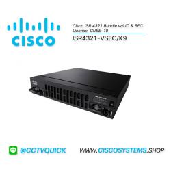 EOL ISR4321-VSEC/K9 (Cisco ISR 4321 Bundle w/UC & SEC License, CUBE-10)