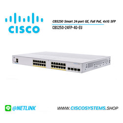 EOL CBS250-24FP-4G-EU (CBS250 Smart 24-port GE, Full PoE, 4x1G SFP) ** C1200-24FP-4G