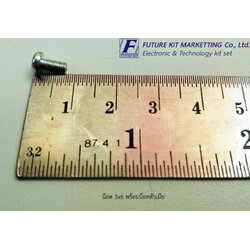 FuturePack FP8001 น็อต 3x6 พร้อมน็อตตัวเมีย