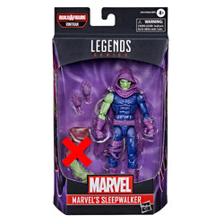 Hasbro Marvel Legends Series Sleepwalker 6-inch Figure ฮาสโบร มาร์เวล เลเจนด์ ซีรี่ย์ส หุ่นโมเดลฟิกเกอร์ สลีปวอล์คเกอร์ ขนาด 6 นิ้ว (No BAF) ลิขสิทธิ์แท้