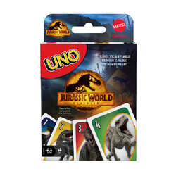 Mattel UNO Jurassic World Dominion (GXD72) อูโน่ เกมการ์ดอูโน่ จูราสสิคเวิลด์ ภาคทวงคืนอาณาจักร