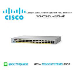 EOL WS-C2960L-48PS-AP (Cisco Catalyst 2960L 48 port GigE with PoE, 4x1G SFP) LAN Lite ** C1000-48P-4G-L