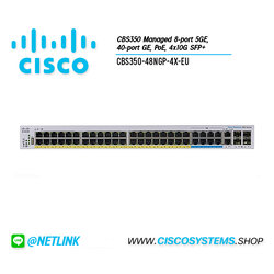 EOL CBS350-48NGP-4X-EU (CBS350 Managed 8-port 5GE, 40-port GE, PoE, 4x10G SFP+)