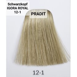 Schwarzkopf Igora Royal ครีมย้อมผม อีโกร่า รอยัล เบอร์ 12-1 (60ml) 80 กรัม