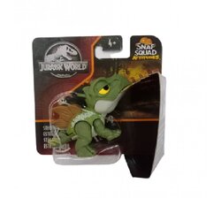 Mattel Jurassic World Snap Squad Attitudes Stegosaurus (GXW60) แมทเทล จูราสสิค เวิลด์ ของเล่นแอ็กชั่นฟิกเกอร์ไดโนเสาร์ สเตโกซอรัส สีเขียว
