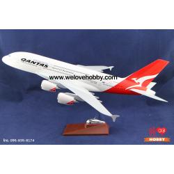 โมเดลเครื่องบิน Qantas Airways ออสเตรเลีย (Airbus A380) ลำใหญ่