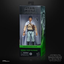 Hasbro Star Wars The Black Series General Lando Calrissian 6-inch-scale Figure ฮาสโบร สตาร์ วอร์ส เดอะ แบล็ค ซีรีส์ หุ่นโมเดลฟิกเกอร์ แลนโด คาลริสเซียน ขนาด 6 นิ้ว ลิขสิทธิ์แท้