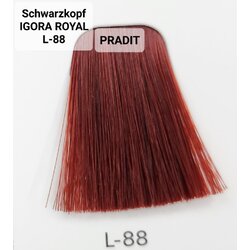 Schwarzkopf Igora Royal ครีมย้อมผม อีโกร่า รอยัล เบอร์ L-88 (60ml) 80 กรัม
