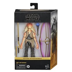 Hasbro Star Wars The Black Series Jar Jar Binks 6-inch Action Figure ฮาสโบร สตาร์ วอร์ส เดอะ แบล็ค ซีรีส์ หุ่นโมเดลฟิกเกอร์ จาร์ จาร์ บิงคส์ ขนาด6 นิ้ว ลิขสิทธิ์แท้