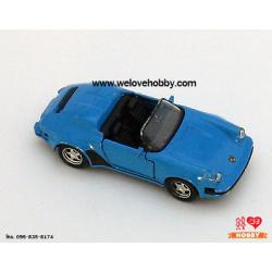 โมเดลรถ Maisto Porsche 911 Speedstar สีฟ้า Scale 1:36 (Caltex Dream Car Collection คันเล็ก)