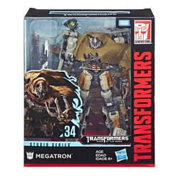 Hasbro Transformers Studio Series 34 Leader Class Megatron with Igor Action Figure 8.5 Inch ฮาสโบร ทรานสฟอเมอร์ส สตูดิโอ ซีรีย์ส 34 ลีดเดอร์ คลาส หุ่นยนต์เมกะทรอน และ อิกอร์ 8.5 นิ้ว ลิขสิทธิ์แท้