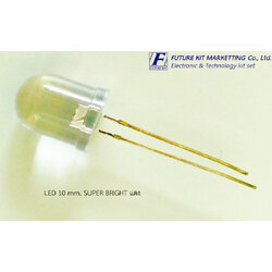 FuturePack FP1027 LED 10mm. SUPER BRIGHT สีแดง