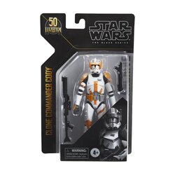 Hasbro Star Wars The Black Series Archive Clone Commander Cody 6-inch Action Figure ฮาสโบร สตาร์ วอร์ส เดอะ แบล็ค ซีรีส์ หุ่นโมเดลฟิกเกอร์ ผู้บัญชาการโคดี้ ขนาด6 นิ้ว ลิขสิทธิ์แท้