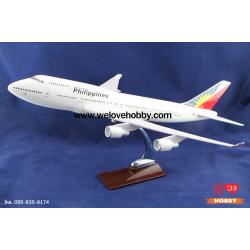 โมเดลเครื่องบิน Philippine Airlines ฟิลิปปินส์ (Airbus A340-200) ลำใหญ่