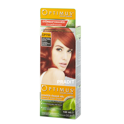 Optimus Color Cream ออพติมัส คัลเลอร์ ครีม เบอร์CP750 สีน้ำตาลอ่อนประกายทองแดงธรรมชาติ 100 มล 235 กรัม