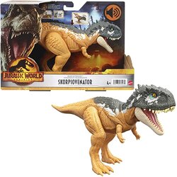 Mattel Jurassic World Roar Strikers Skorpiovenator (HDX37) แมทเทล จูราสสิค เวิลด์ ของเล่นแอ็กชั่นฟิกเกอร์ไดโนเสาร์ สกอปิโอเวเนเตอร์