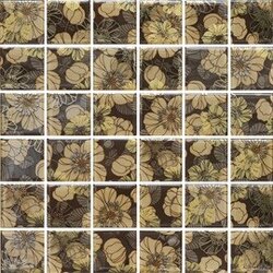 COTTO โมเสค แฟบูลัส น้ำตาล (2S)12x12 GA (จำนวน 1 แผ่น)