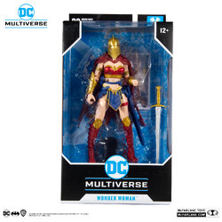 McFARLANE DC Multiverse Wonder Woman แมคฟาร์เลน ดีซี มัลติเวิร์ส หุ่นโมเดลฟิกเกอร์ วันเดอร์ วูแมน ขนาด 7 นิ้ว ลิขสิทธิ์แท้