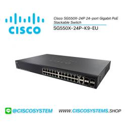 EOL SG550X-24P-K9-EU (Cisco SG550X-24P 24-port Gigabit PoE Stackable Switch)