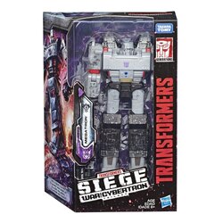 Hasbro Transformers Generations War for Cybertron Siege Voyager Class WFC-S12 Megatron Action Figure ฮาสโบร ทรานสฟอเมอร์ส เจเนอเรชั่น วอร์ ฟอร์ ไซเบอร์ตรอน WFC-S12 วอยเอเจอร์ คลาส หุ่นยนต์ เมกะทรอน 7 นิ้ว ลิขสิทธิ์แท้