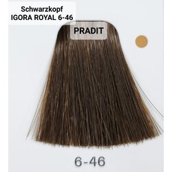 Schwarzkopf Igora Royal ครีมย้อมผม อีโกร่า รอยัล เบอร์ 6-46 (60ml) 80 กรัม