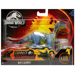 Mattel Jurassic World Dino Rivals Attack Pack Mussaurus (GFG61) แมทเทล จูราสสิค เวิลด์ ของเล่นแอ็กชั่นฟิกเกอร์ไดโนเสาร์ มัสซอรัส