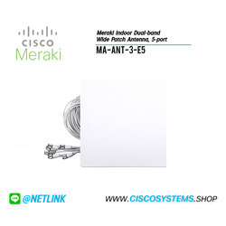 MA-ANT-3-E5 (Meraki Indoor Dual-band Wide Patch Antenna, 5-port)