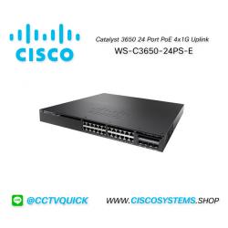 EOL WS-C3650-24PS-E (Cisco Catalyst 3650 24 Port PoE 4x1G Uplink IP Services) ** C9300L-24P-4G-A
