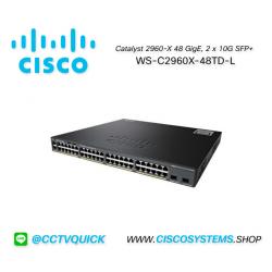 EOL WS-C2960X-48TD-L (Cisco Catalyst 2960-X 48 GigE, 2 x 10G SFP+,LAN Base) ** C9200L-48T-4X-E