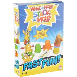 Mattel Board Game Fast Fun Wack A Mole Game ขนาดพกพา