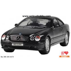 โมเดลรถ Mercedes-Benz CL600 สีดำ Scale 1:25