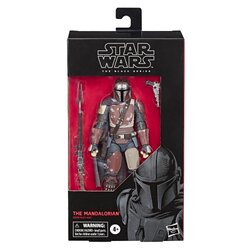 Hasbro Star Wars The Black Series The Mandalorian 6-inch-scale Figure ฮาสโบร สตาร์ วอร์ส เดอะ แบล็ค ซีรีส์ หุ่นโมเดลฟิกเกอร์ เดอะ แมนดาโรเลี่ยน ขนาด 6 นิ้ว ลิขสิทธิ์แท้