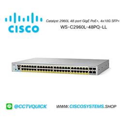 EOL WS-C2960L-48PQ-LL (Cisco Catalyst 2960L 48 port GigE PoE+, 4x10G SFP+) Lan Lite ** C1000-48P-4X-L