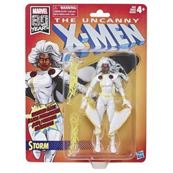 Hasbro Marvel Legends Retro Series X-Men : Storm 6-inch Figure ฮาสโบร มาร์เวล เลเจนด์ ซีรี่ย์ส หุ่นโมเดลฟิกเกอร์ เอ๊กซ์-เมน สตอร์ม ชุดขาว ขนาด 6 นิ้ว ลิขสิทธิ์แท้