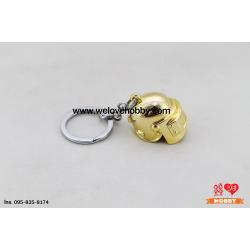 พวงกุญแจ PUBG (PLAYERUNKNOWN'S BATTLEGROUNDS) : หมวกเกราะ (Spetsnaz Helmet) Level 3 สีทอง