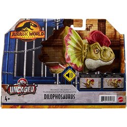 Mattel Jurassic World Uncaged Rowdy Roars Dilophosaurus (GWY56) แมทเทล จูราสสิค เวิลด์ ของเล่นแอ็กชั่นฟิกเกอร์ไดโนเสาร์ ไดโลโฟซอรัส