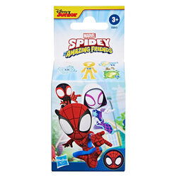 Hasbro Marvel Spidey and His Amazing Friends Mini Action Figure with Web Accessories ฮาสโบร มาร์เวล สไปดี้ หุ่นโมเดลฟิกเกอร์ สไปเดอร์แมน แบบสุ่ม ขนาด 4 นิ้ว ลิขสิทธิ์แท้