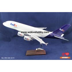 โมเดลเครื่องบิน Fedex สหรัฐอเมริกา (Airbus A380) ลำใหญ่