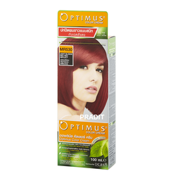 Optimus Color Cream ออพติมัส คัลเลอร์ ครีม เบอร์MR530 สีบลอนด์อ่อนประกายแดงเหลือบแดง 100 มล 235 กรัม