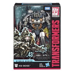 Hasbro Transformers Studio Series 43 Voyager Class KSI Boss Action Figure 6.5 Inch ฮาสโบร ทรานสฟอเมอร์ส สตูดิโอ ซีรีย์ส 43 วอยเอเจอร์ คลาส หุ่นยนต์เคเอสไอ บอส 6.5 นิ้ว ลิขสิทธิ์แท้