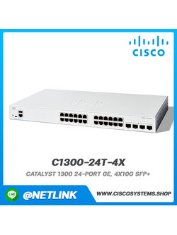 อุปกรณ์กระจายสัญญาณ Cisco รุ่น C1300-24T-4X