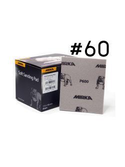 Soft Sanding Pad ฟองน้ำกระดาษทราย 115x140mm เบอร์ #60