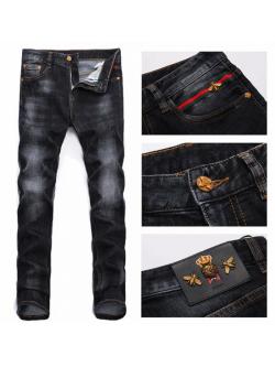 001012 ยีนส์ Ajaz James Style Gucci Italy New Summer 2019 Jeans Denim Slim feet Size 28-38