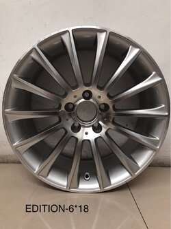 ล้อแต่งเบนซ์ EDISTION-6 18" ล้อใหม่ สีบรอนหน้าเงา