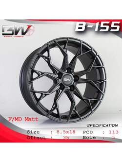ล้อ BBS BS-155 18" สำหรับแต่งเบนซ์