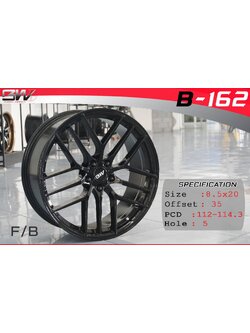 ล้อ BBS BS-162 20" สำหรับแต่งเบนซ์
